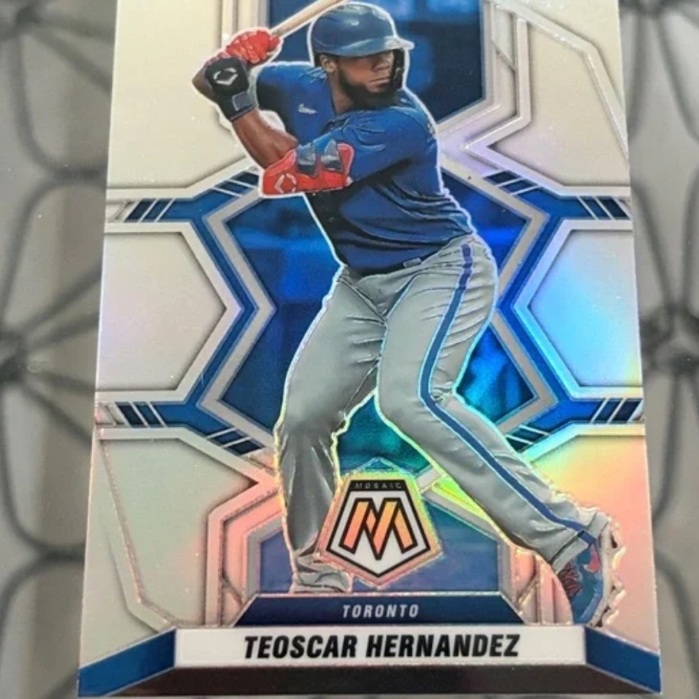 Teoscar Hernandez 2022 Panini Toronto Blue Jays Baseball Card